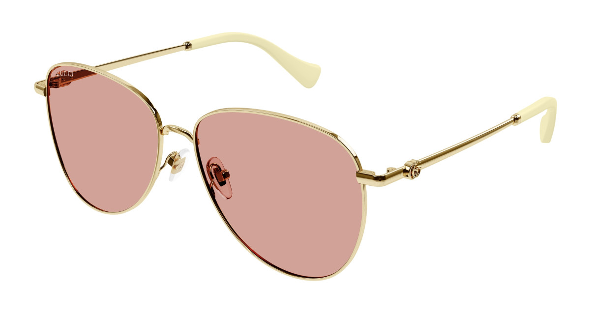 Lunettes de Soleil Gucci GG1419S 003 Or