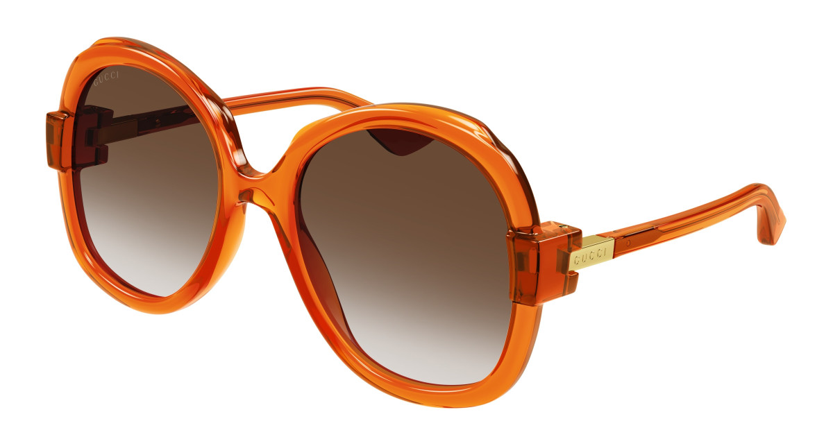 Lunettes de Soleil Gucci GG1432S 004 Orange