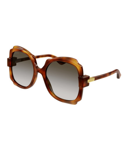 Lunettes de Soleil Gucci GG1431S 002 Havane