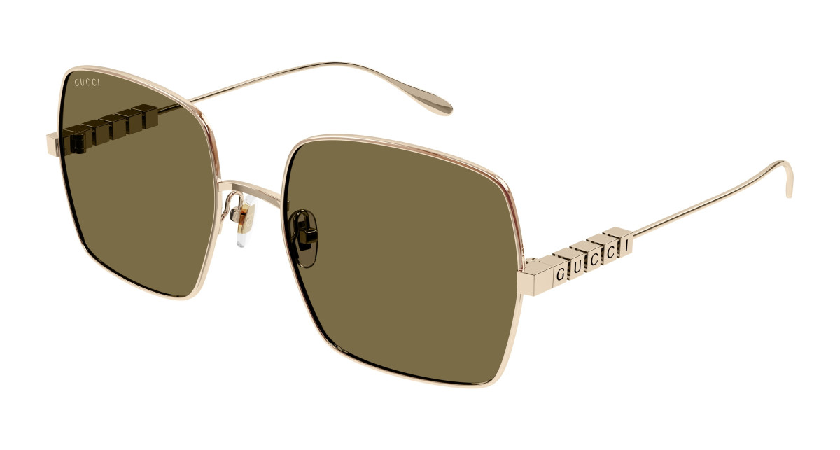 Lunettes de Soleil Gucci GG1434S 002 Or