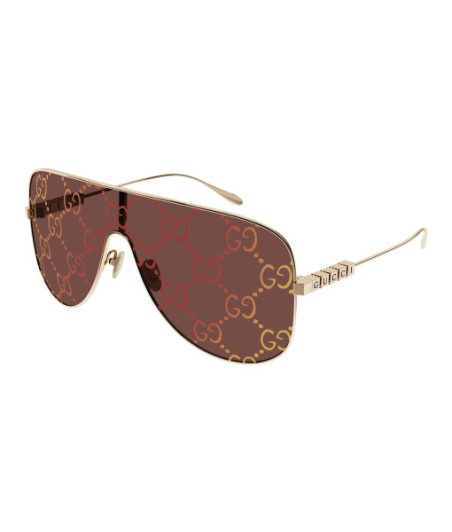 Lunettes de Soleil Gucci GG1436S 003 Or