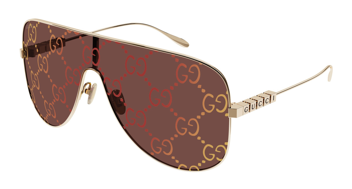 Lunettes de Soleil Gucci GG1436S 003 Or