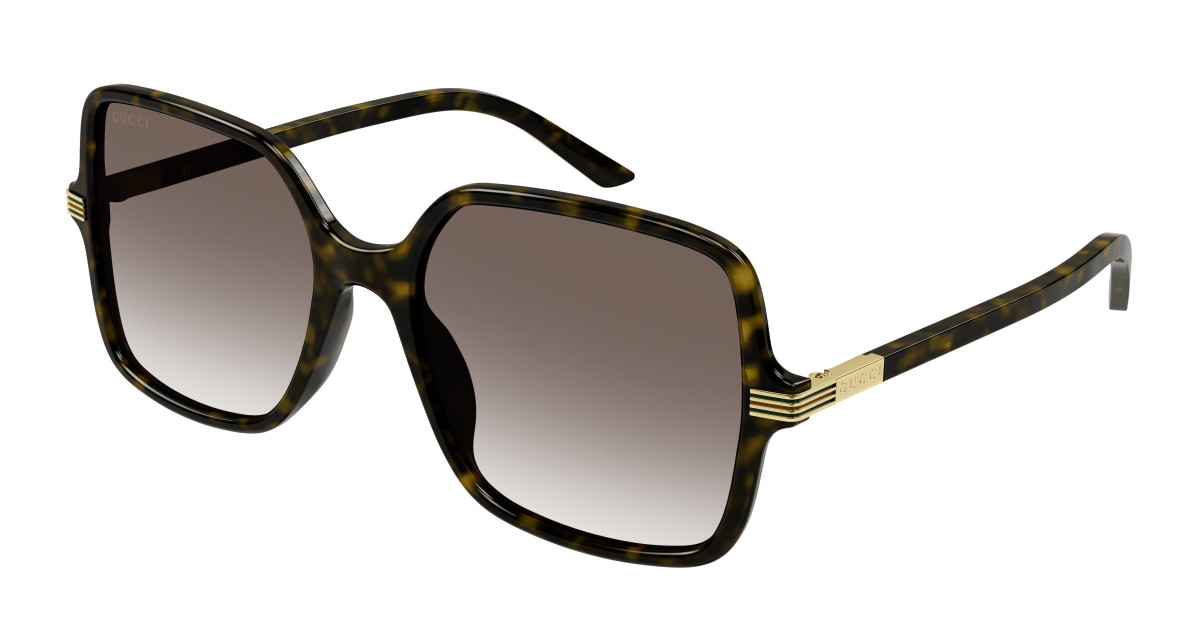 Lunettes de Soleil Gucci GG1449S 002 Havane