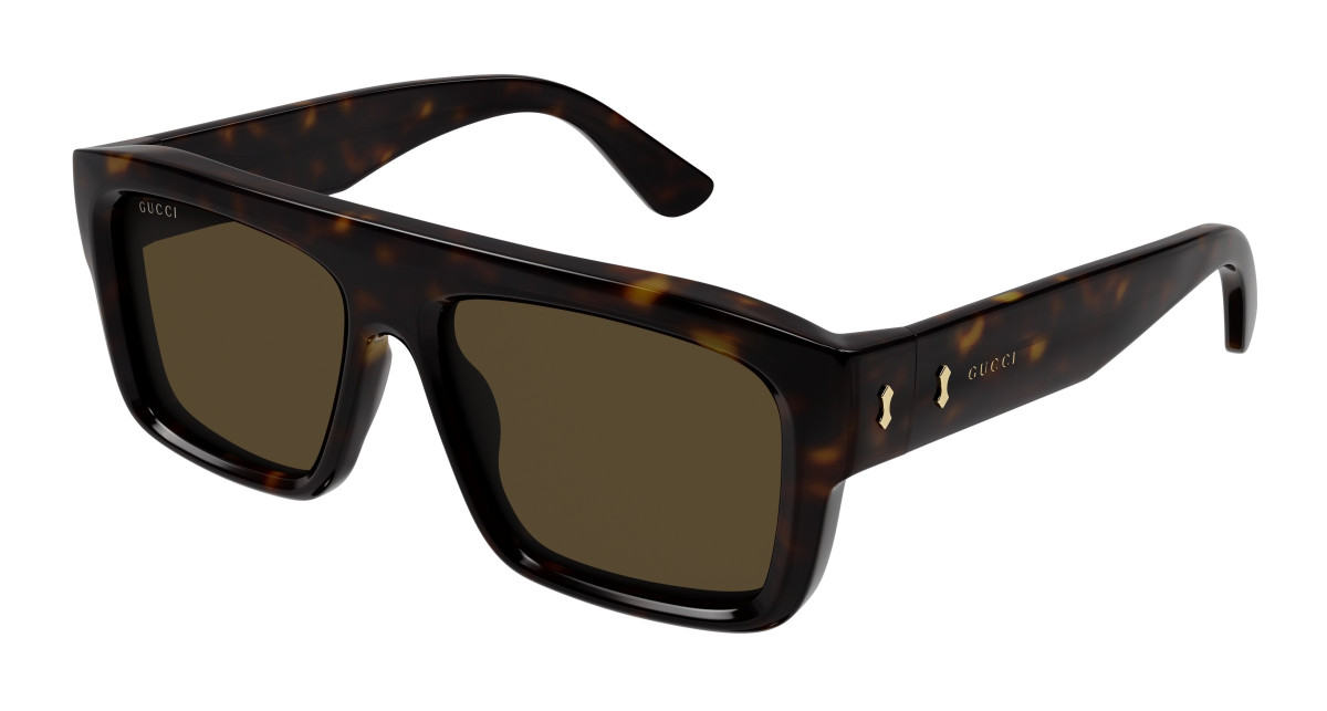 Lunettes de Soleil Gucci GG1461S 002 Havane