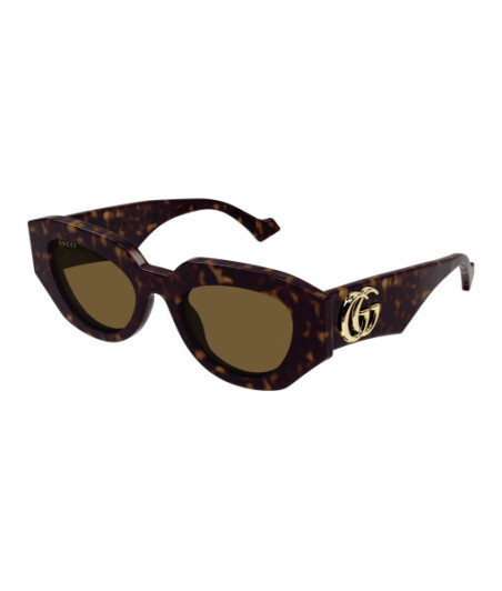 Lunettes de Soleil Gucci GG1421S 002 Havane