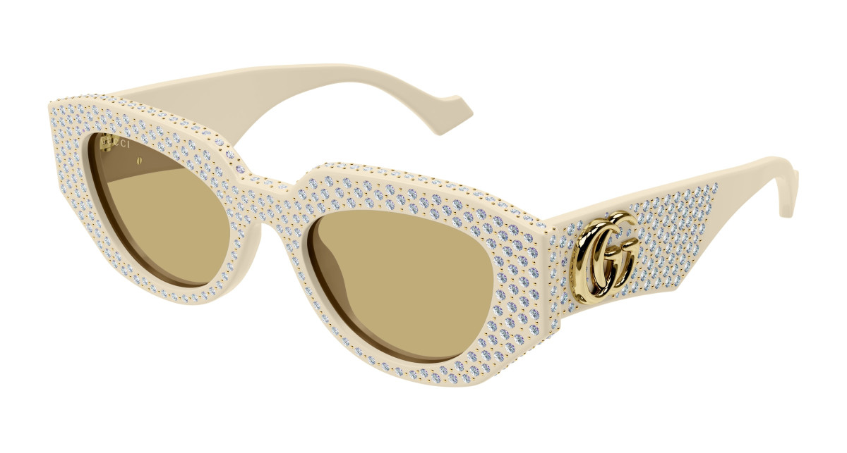 Lunettes de Soleil Gucci GG1421S 005 Ivoir