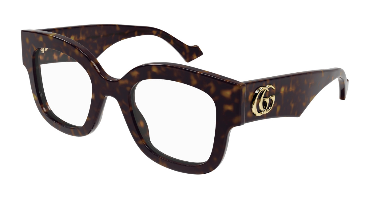 Lunettes de Vue Gucci GG1423O 002 Havane