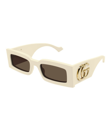 Lunettes de Soleil Gucci GG1425S 004 Ivoir