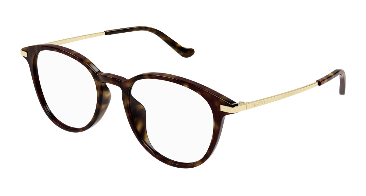 Lunettes de Vue Gucci GG1466OA 002 Havane