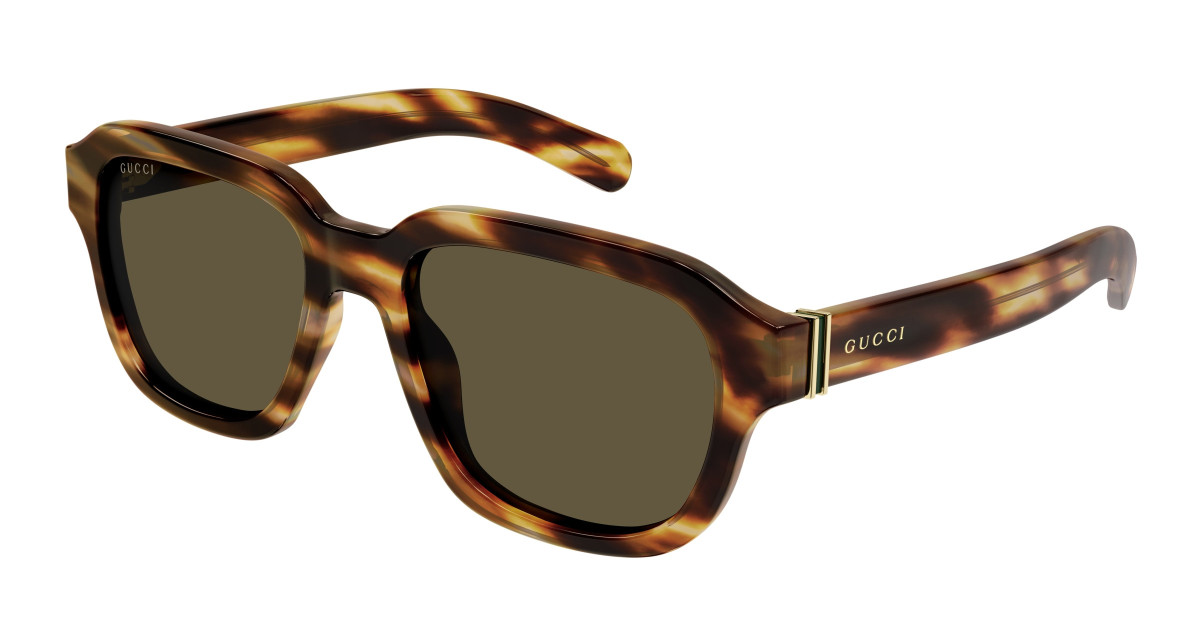 Lunettes de Soleil Gucci GG1508S 002 Havane