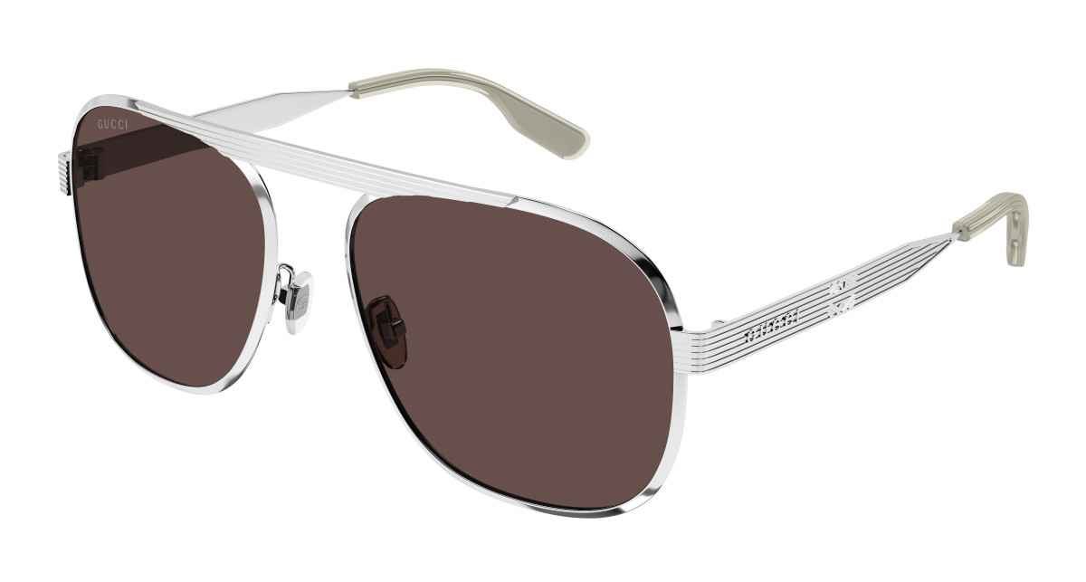 Lunettes de Soleil Gucci GG1514S 002 Argent