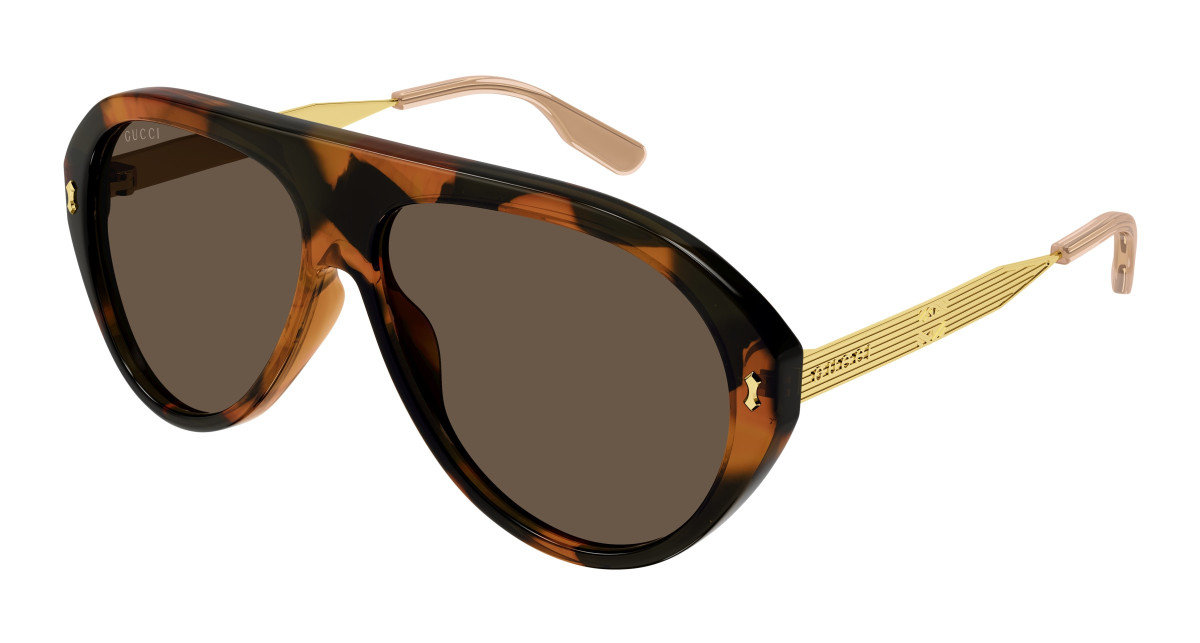 Lunettes de Soleil Gucci GG1515S 002 Havane