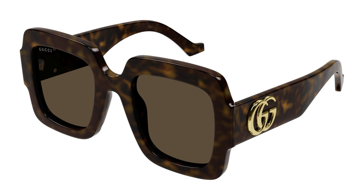 Lunettes de Soleil Gucci GG1547S 002 Havane