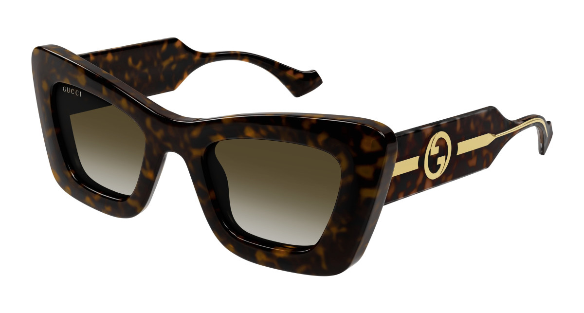 Lunettes de Soleil Gucci GG1552S 002 Havane