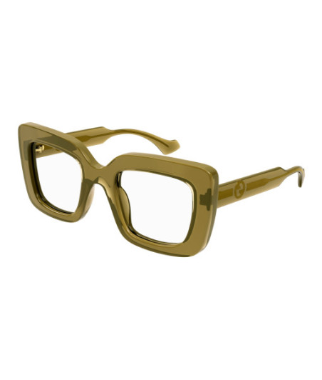 Lunettes de Vue Gucci GG1554O 004 Jaune