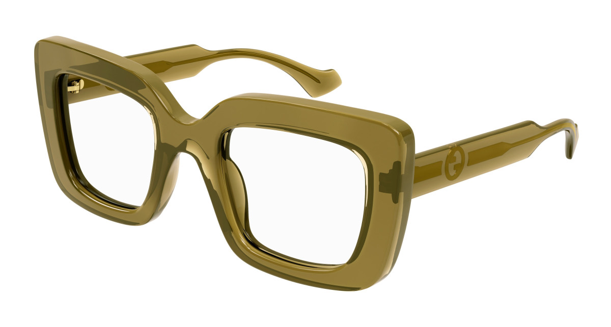 Lunettes de Vue Gucci GG1554O 004 Jaune