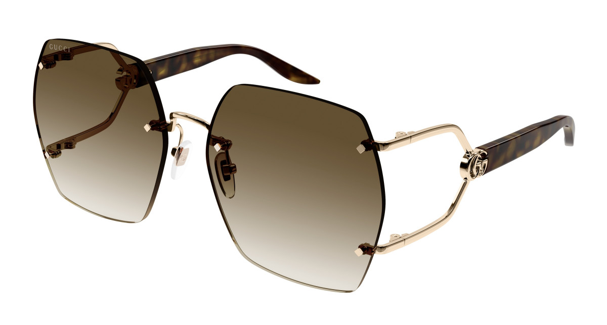 Lunettes de Soleil Gucci GG1562S 002 Or