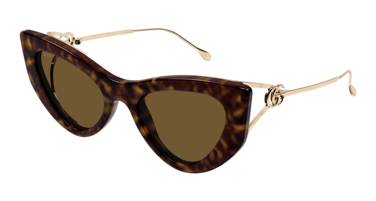 Lunettes de Soleil Gucci GG1565S 002 Havane