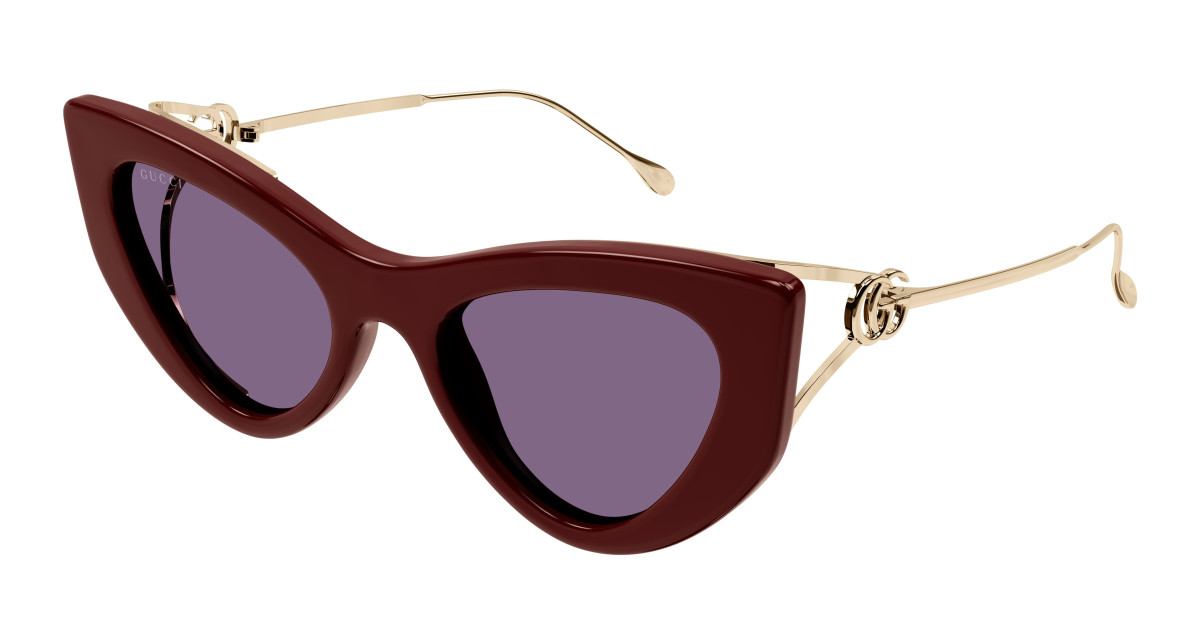 Lunettes de Soleil Gucci GG1565S 004 Bourgogne