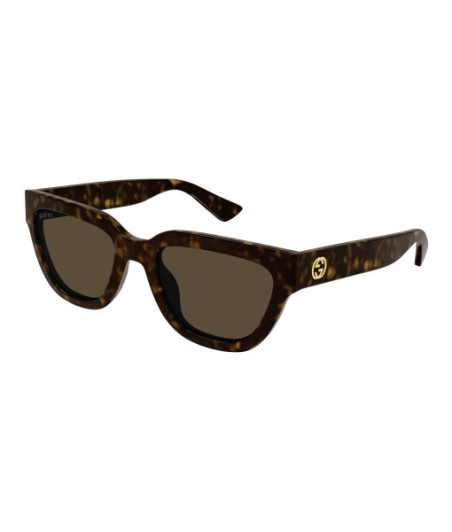 Lunettes de Soleil Gucci GG1578S 002 Havane