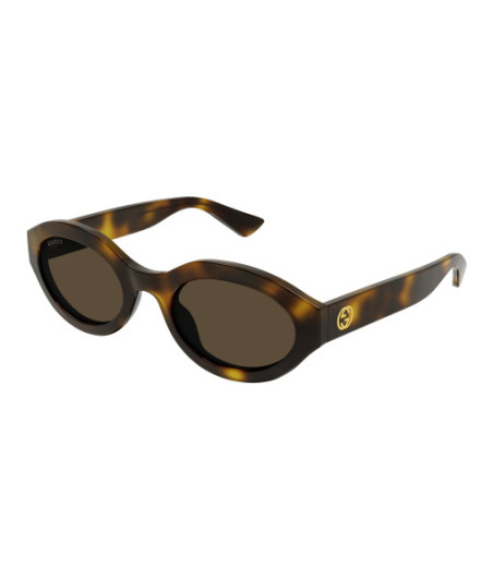 Lunettes de Soleil Gucci GG1579S 002 Havane