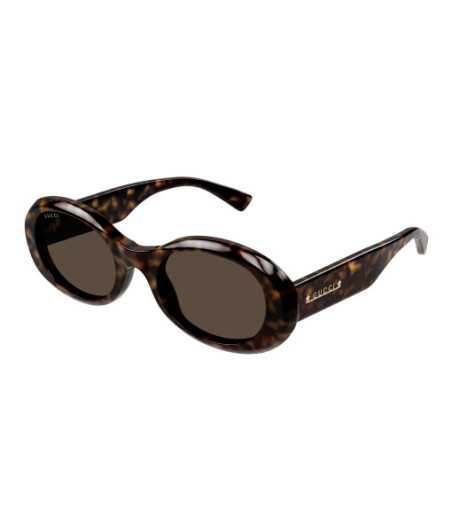 Lunettes de Soleil Gucci GG1587S 002 Havane