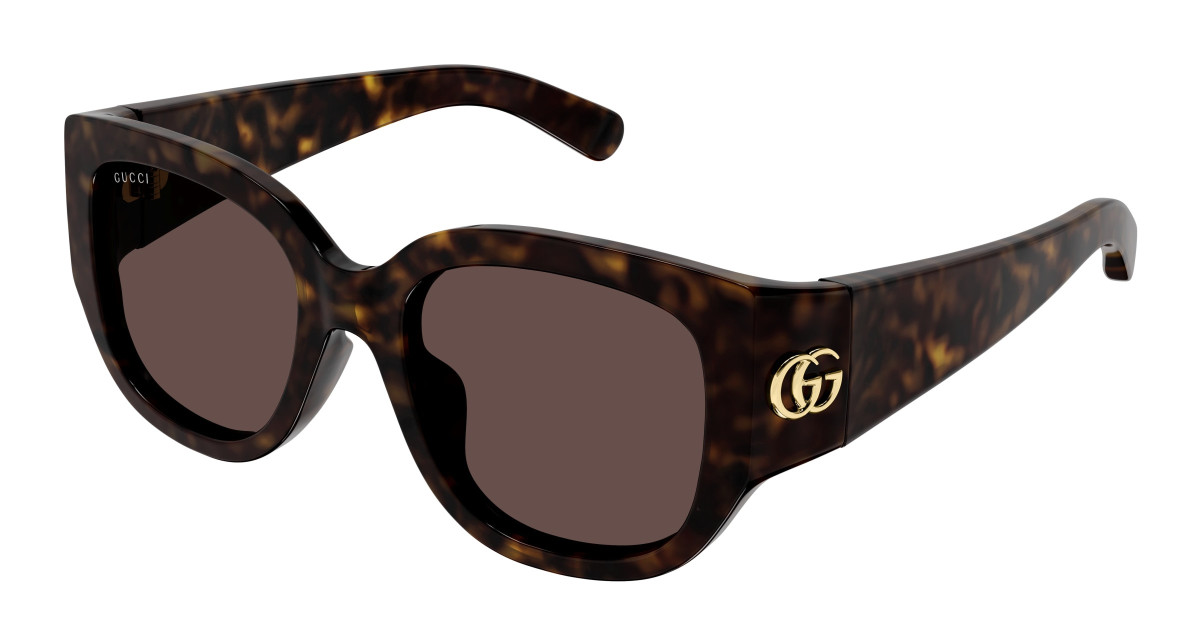 Lunettes de Soleil Gucci GG1599SA 002 Havane