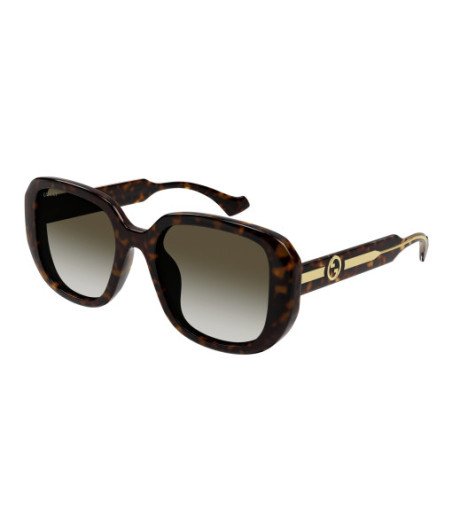 Lunettes de Soleil Gucci GG1557SK 002 Havane