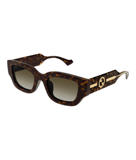 Lunettes de Soleil Gucci GG1558SK 002 Havane