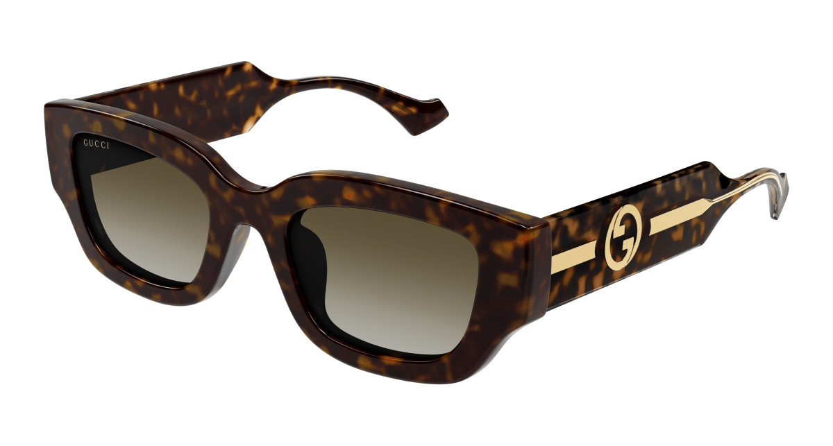 Lunettes de Soleil Gucci GG1558SK 002 Havane