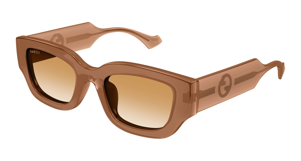 Gucci brown eyeglasses hotsell