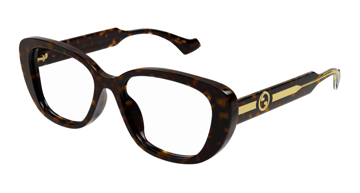 Lunettes de Vue Gucci GG1559OK 002 Havane