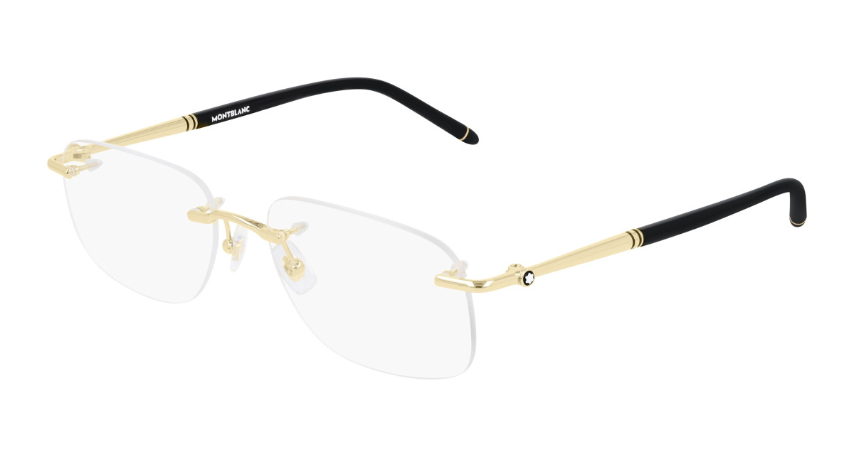 Lunettes de Vue Montblanc MB0071O 001 Or