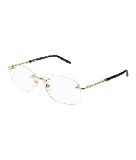 Lunettes de Vue Montblanc MB0071O 003 Or