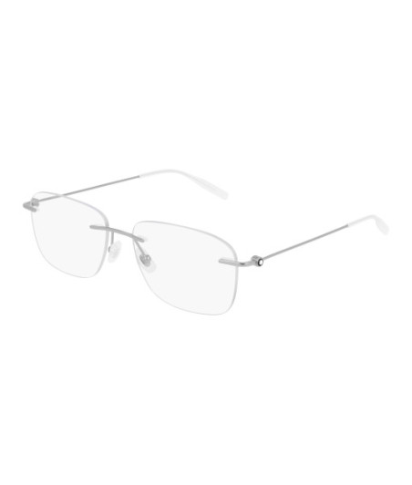 Lunettes de Vue Montblanc MB0075O 003 Argent