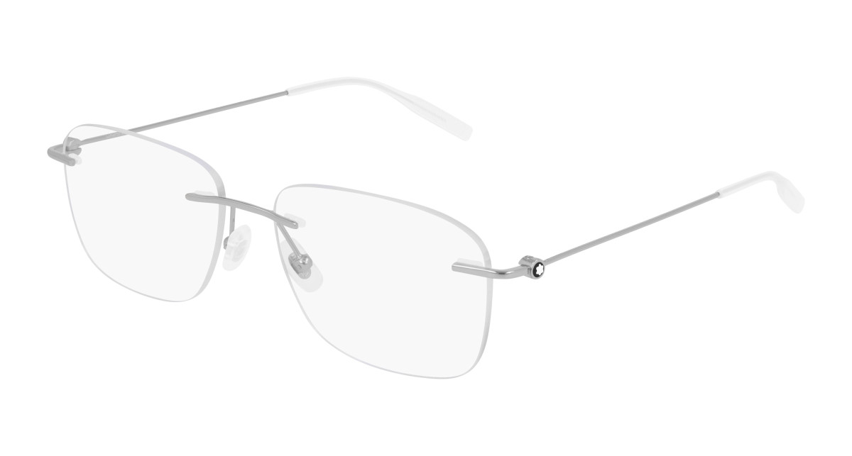 Lunettes de Vue Montblanc MB0075O 003 Argent