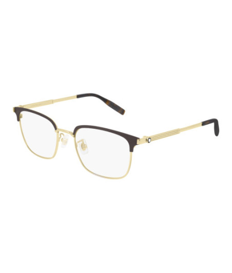 Lunettes de Vue Montblanc MB0083OK 002 Or