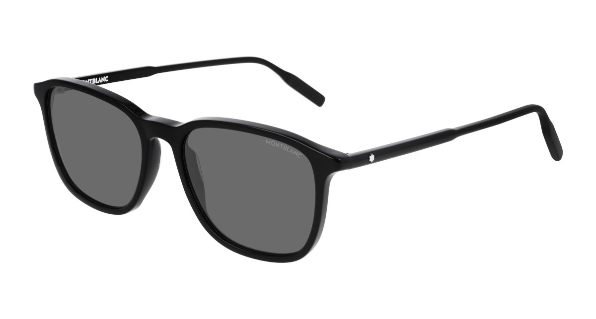 Lunettes de Soleil Montblanc MB0082S 001 Noir