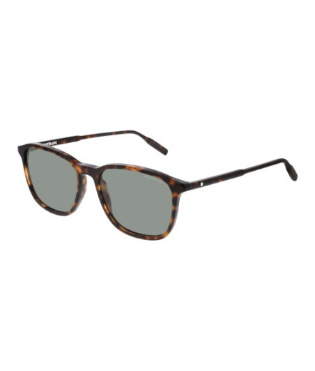 Lunettes de Soleil Montblanc MB0082S 002 Havane