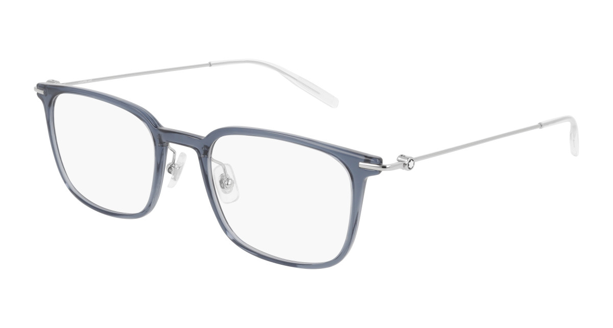 Lunettes de Vue Montblanc MB0100O 004 Bleu