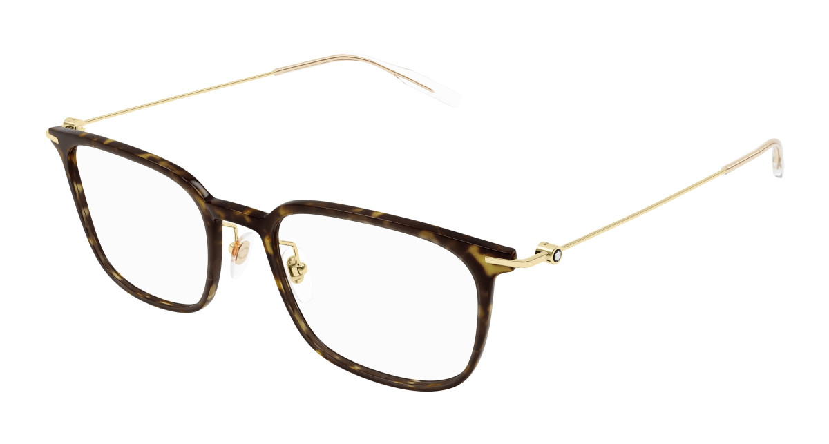 Lunettes de Vue Montblanc MB0100O 007 Havane