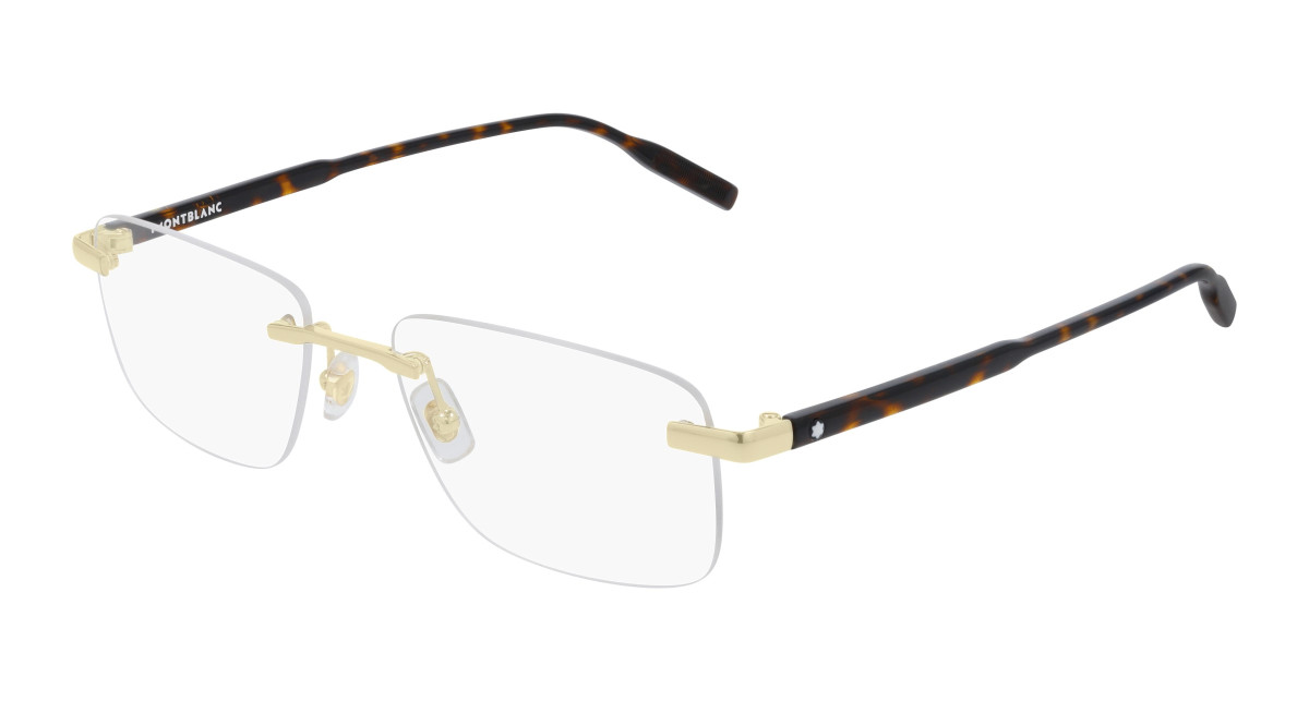 Lunettes de Vue Montblanc MB0088O 003 Or