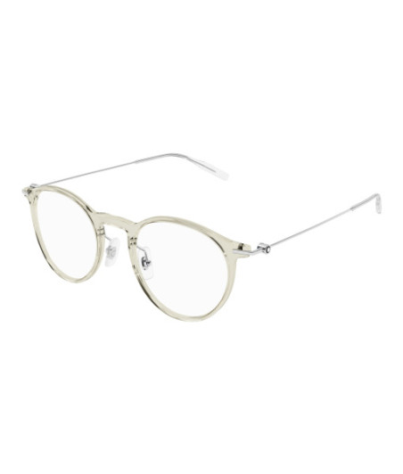 Lunettes de Vue Montblanc MB0099O 002 Beige