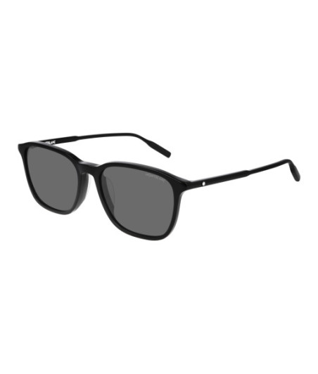 Lunettes de Soleil Montblanc MB0082SA 001 Noir