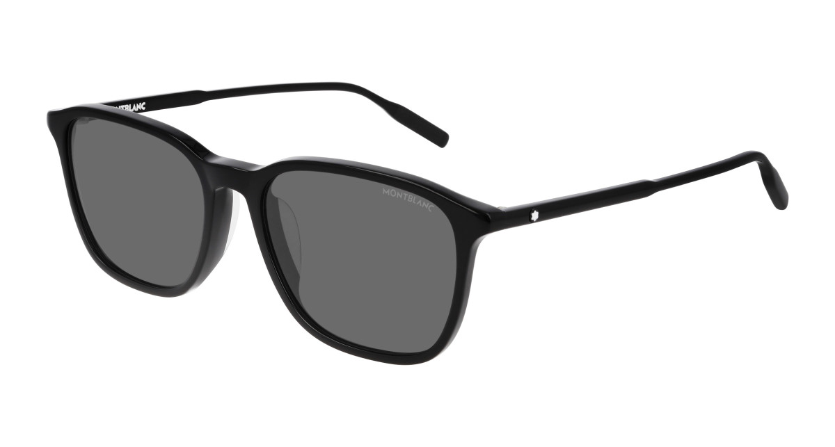 Lunettes de Soleil Montblanc MB0082SA 001 Noir