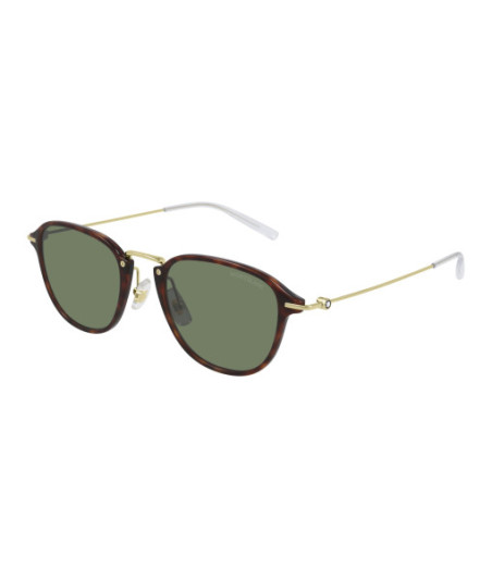 Lunettes de Soleil Montblanc MB0155S 002 Havane