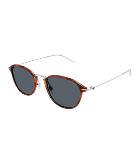 Lunettes de Soleil Montblanc MB0155S 006 Havane