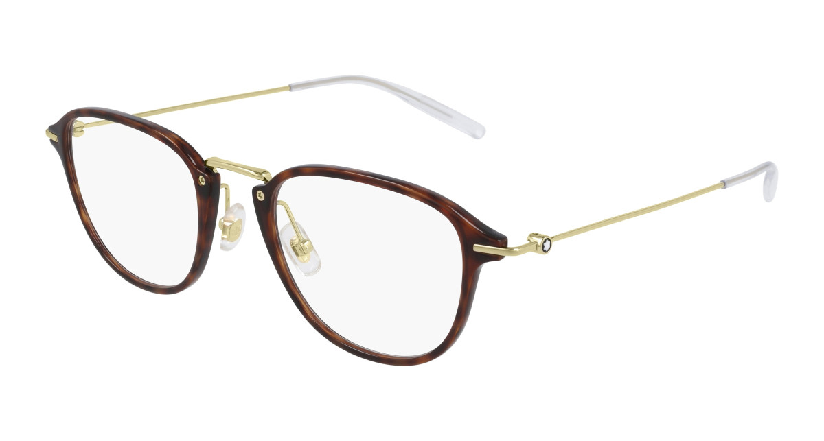 Lunettes de Vue Montblanc MB0155O 002 Havane