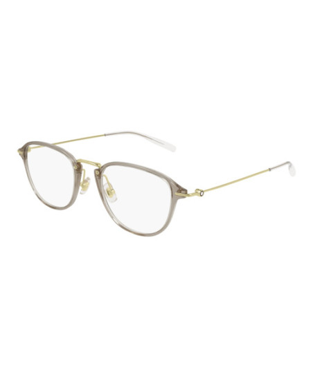 Lunettes de Vue Montblanc MB0155O 003 Beige