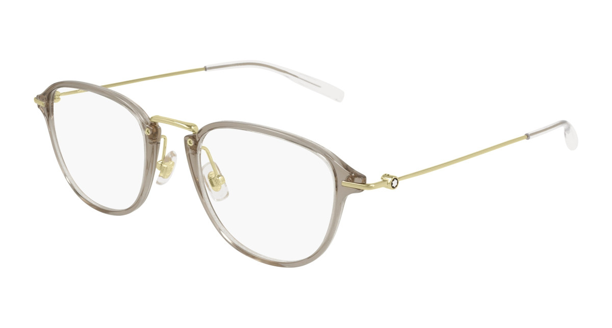 Lunettes de Vue Montblanc MB0155O 003 Beige